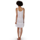 La Cera Short Embriodered Chemise - La Cera