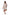 White Tropical Cotton Robe - La Cera