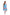 La Cera Floral Border Print Chemise - La Cera