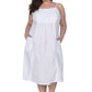 La Cera Plus Size Sleep Gown - La Cera