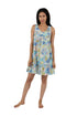 100% Cotton Floral Print Chemise - La Cera