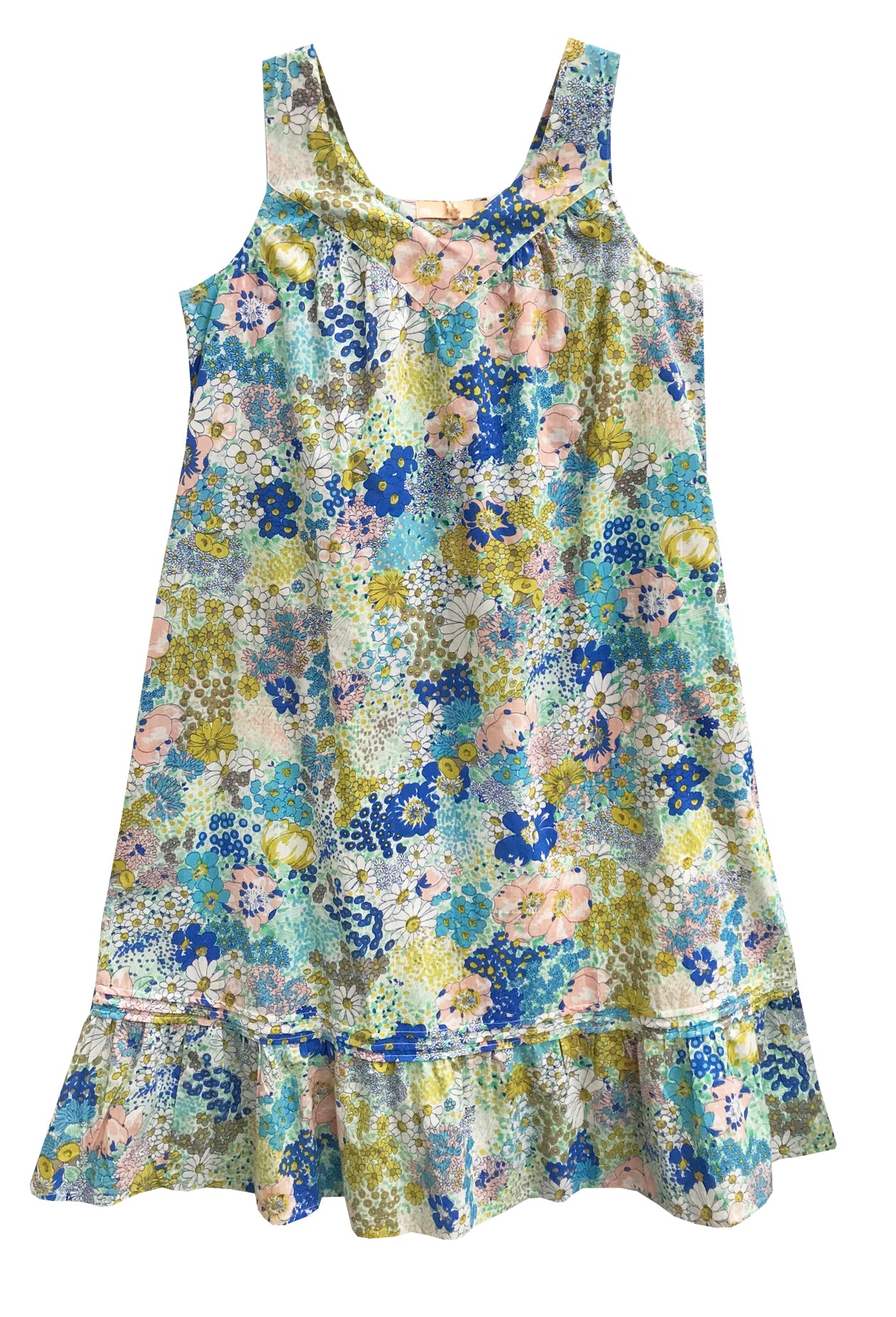 Vestido floral botánico de talla grande La Cera
