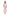 100% Cotton Embroidered Long Sleeve Gown - La Cera