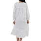 100% Cotton Long Sleeve Robe - La Cera