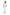 La Cera 100% Cotton Lace Applique Gown - La Cera