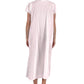 La Cera 100% Cotton Lace Applique Gown - La Cera