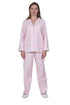 Wispy Floral Flannel Pajama Set - La Cera