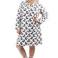 Camisa de noche de franela Whimsical Skunk de talla grande