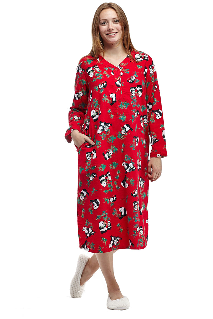 La cera on sale flannel nightgown