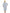 La Cera Plus Size Blue Fox Flannel Henley Night Shirt - La Cera