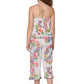 White Tropical Cotton Pajamas - La Cera
