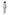 La Cera 3/4 Sleeve Pleat Front Capri Pajama Set - La Cera