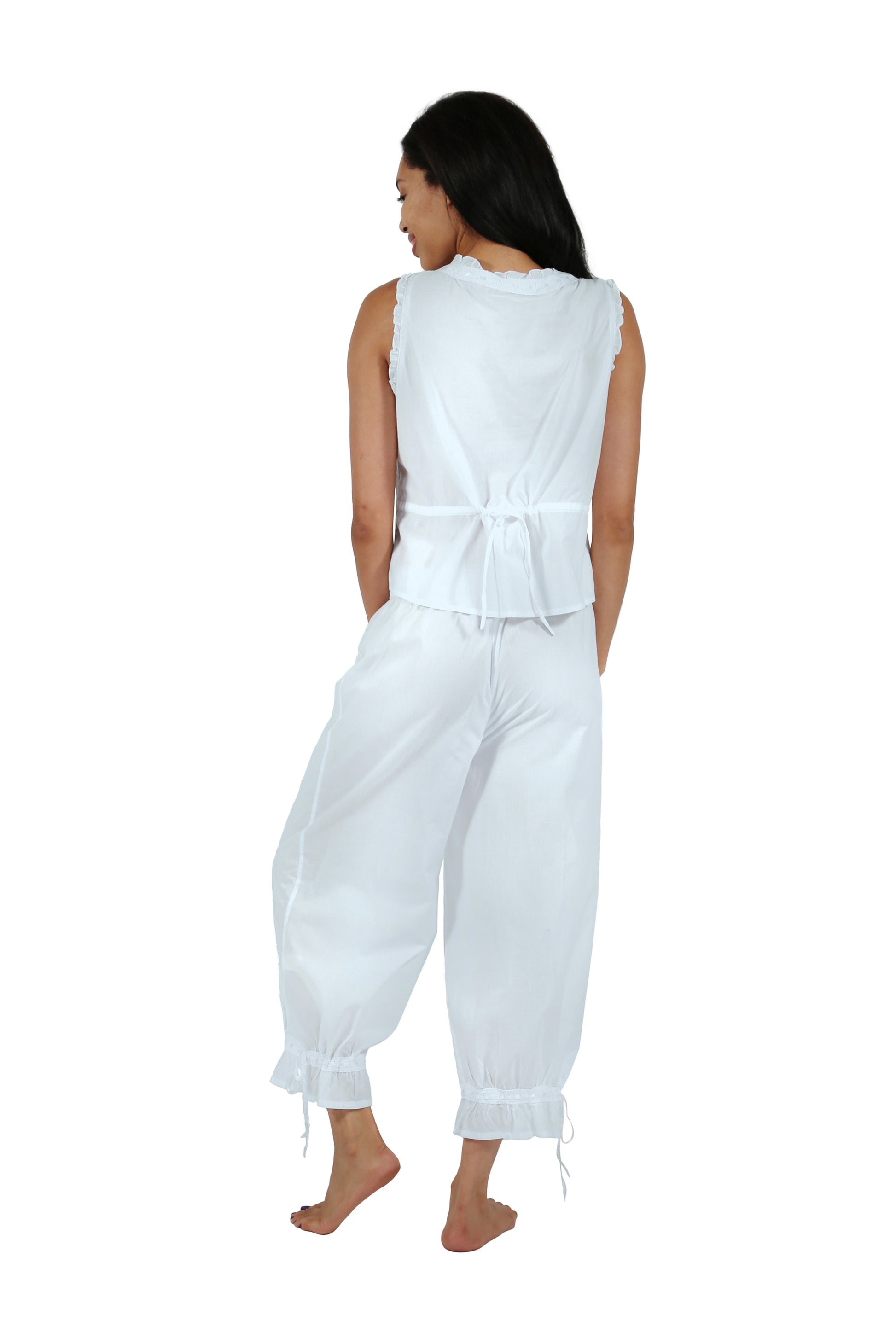 La Cera Sleeveless Bloomer PJ - La Cera