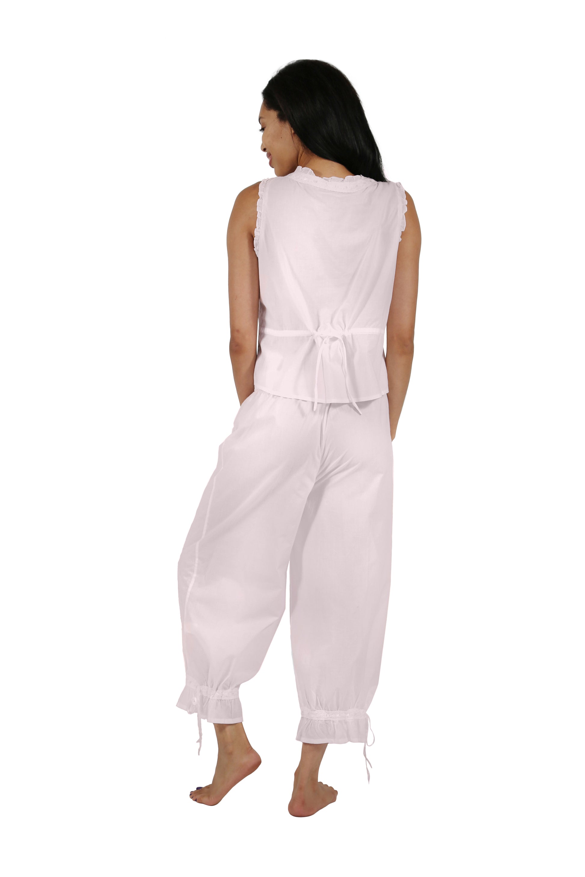 La Cera Sleeveless Bloomer PJ - La Cera