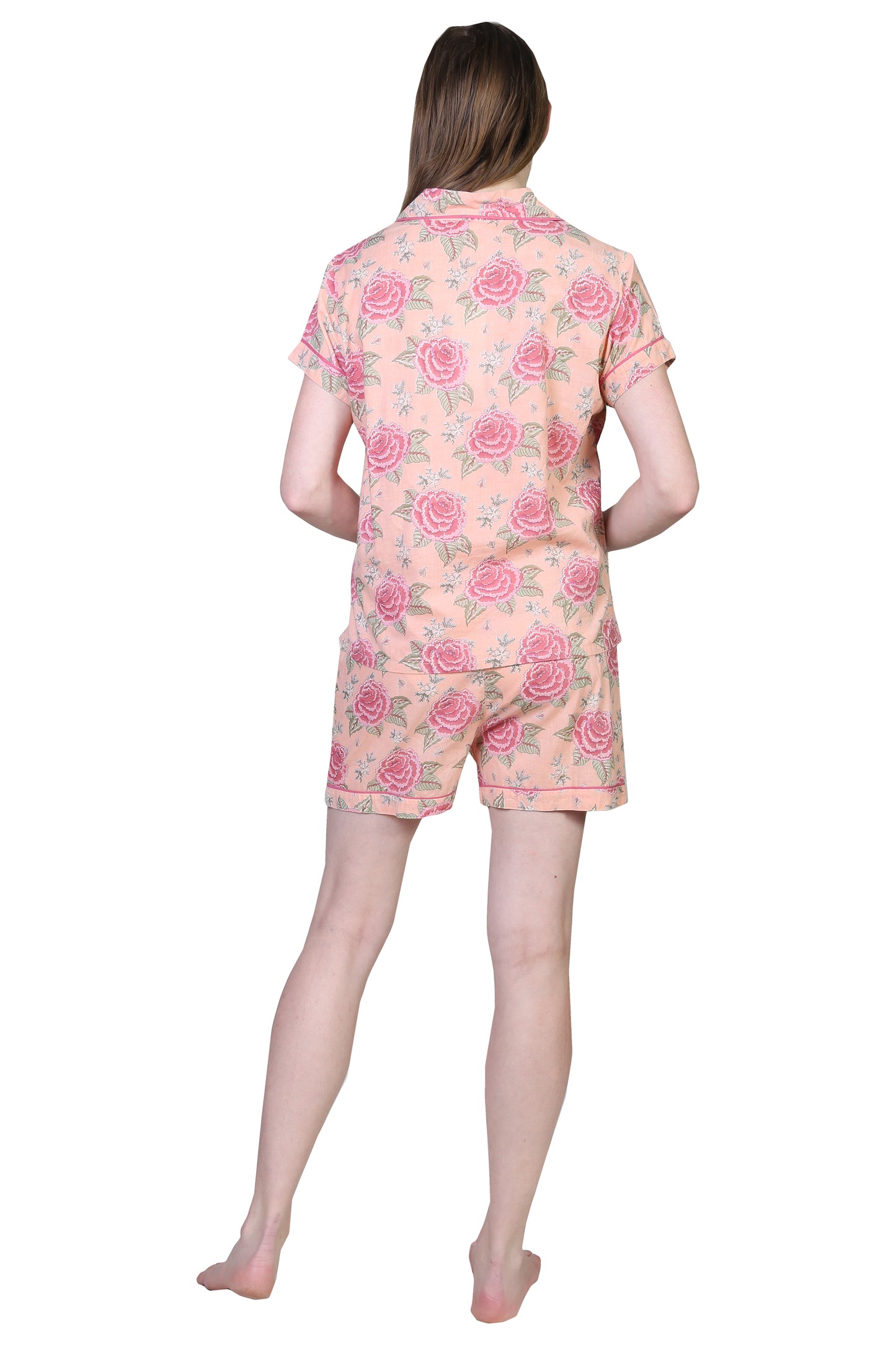 Pijama Boxer La Cera Melocotón