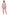 La Cera Cotton Pajama Set Peach - La Cera
