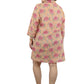 Plus Size La Cera Long Sleeve Nightshirt - La Cera