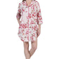 La Cera Long Sleeve Nightshirt - La Cera