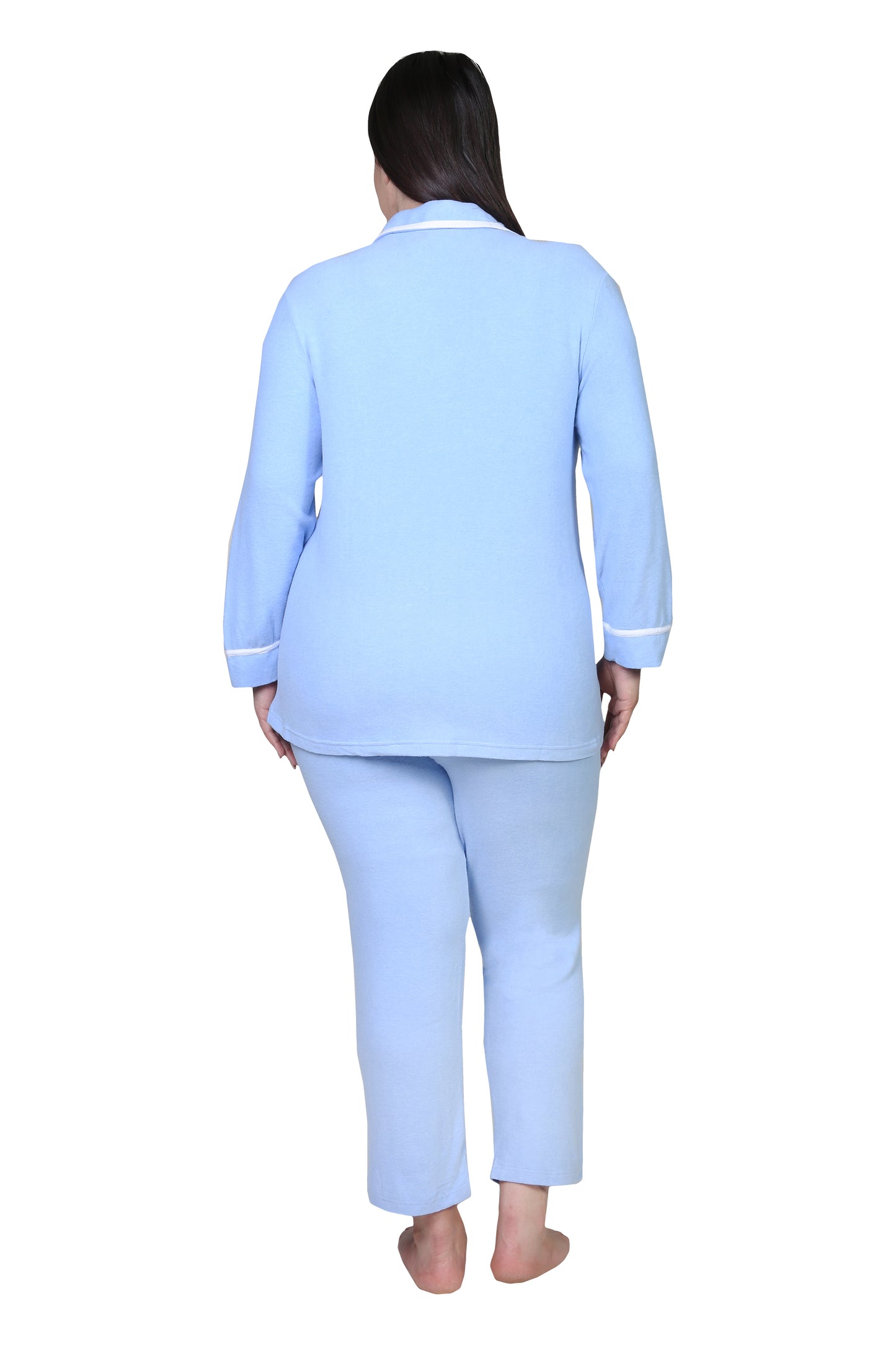 Conjunto de pijama a medida de talla grande The Comfort Collection