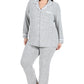 Conjunto de pijama a medida de talla grande The Comfort Collection