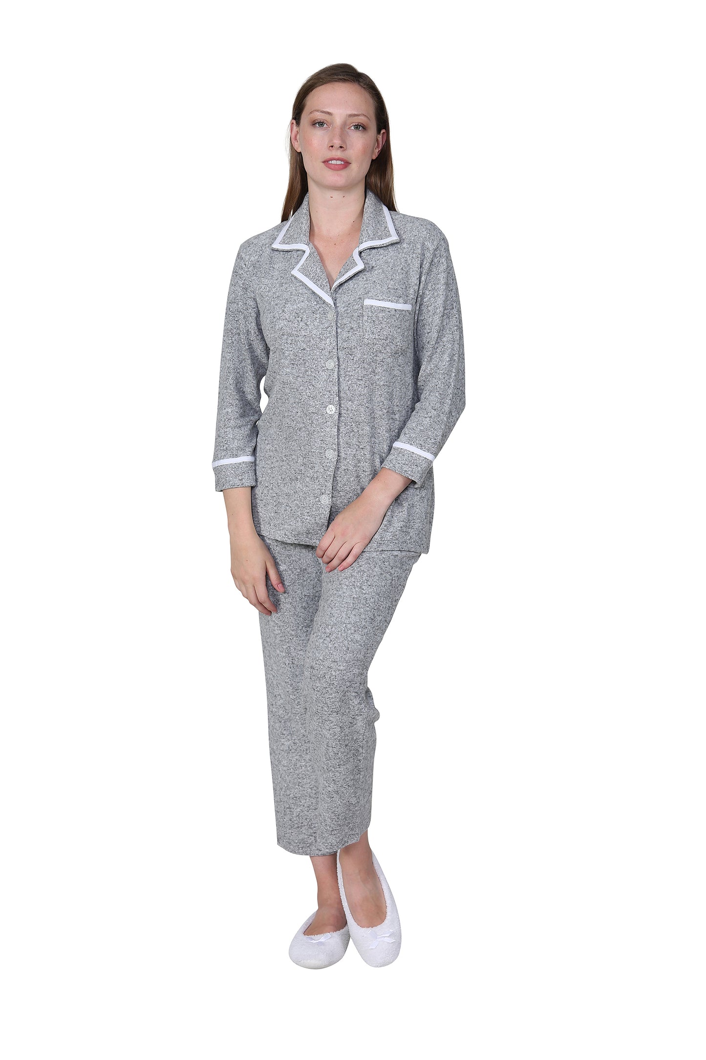 The Comfort Collection Tailored PJ Set - La Cera