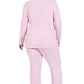 The Comfort Collection Plus Size Snap PJ Set - La Cera