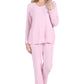 The Comfort Collection Snap PJ Set - La Cera