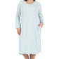 The Comfort Collection Plus Size Snap Gown - La Cera