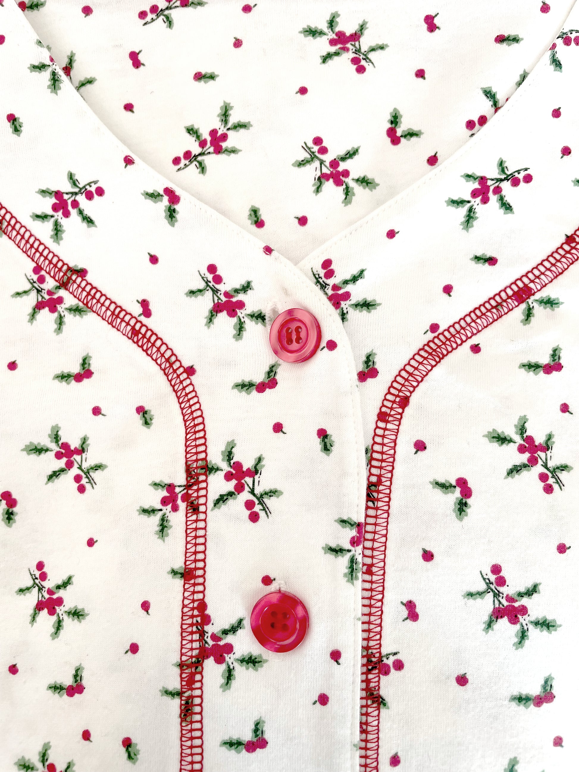 Long Sleeve Mistletoe PJ Set - La Cera