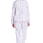 Long Sleeve Mistletoe PJ Set - La Cera
