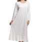 Smocked Plus Size Gown - La Cera