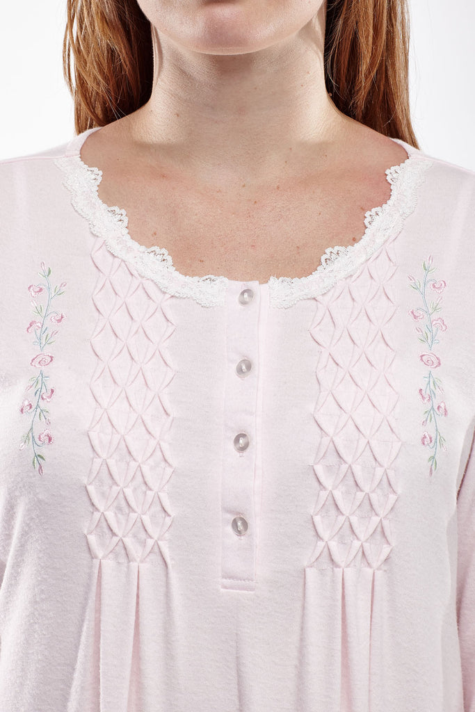 Smocked Plus Size Gown - La Cera