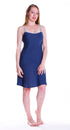 Rayon Navy Chemise - La Cera