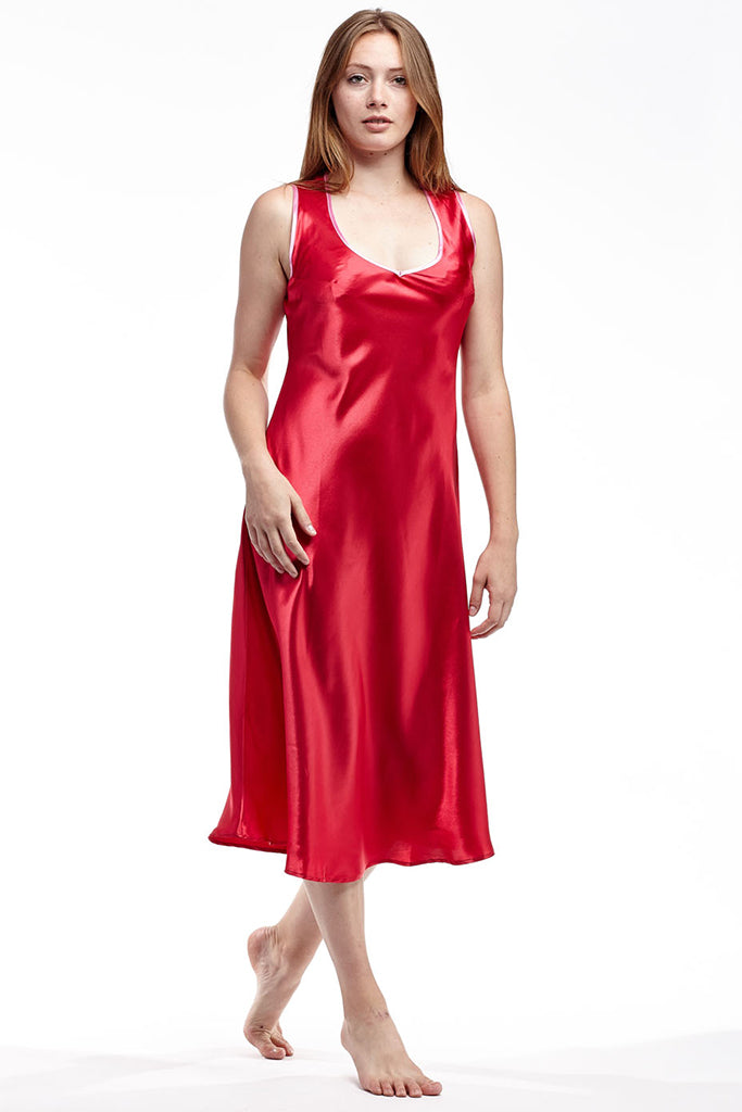 Satin Plus Size Gown