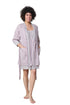 La Cera 100% Cotton Short Kimono Wrap - La Cera