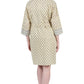 La Cera 100% Cotton Short Kimono Wrap - La Cera