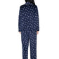 La Cera Sheered Minky Fleece PJ Set - La Cera