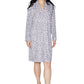 La Cera Silky Sheered Minky Nightshirt