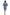 Denim Belted Shirt Dress - La Cera