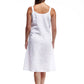 Linen Sleeveless Embroidered Dress - La Cera
