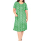 La Cera Plus Size A-Line Knit Dress - La Cera