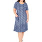 La Cera Plus Size A-Line Knit Dress - La Cera