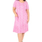 La Cera Plus Size A-Line Knit Dress - La Cera