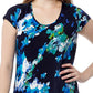 La Cera Watercolor Floral Maxi Dress - La Cera
