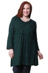La Cera Plus Size Pullover Tunic Top - La Cera