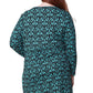 La Cera Plus Size Pullover Tunic Top - La Cera