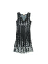 La Cera Paisley Border Print Sleeveless Printed Maxi Dress - La Cera