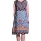 Vestido sin mangas con estampado multicolor La Cera