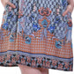 Vestido sin mangas con estampado multicolor La Cera