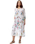 Floral Hummingbird Long Sundress - La Cera
